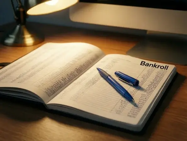 Libreta con anotaciones numéricas y símbolo de euro